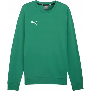 Pánská mikina PÁNSKÁ MIKINA PUMA TEAM GOAL CASUALS CREW NECK SWEAT ZELENÁ 658592 05 vel. S