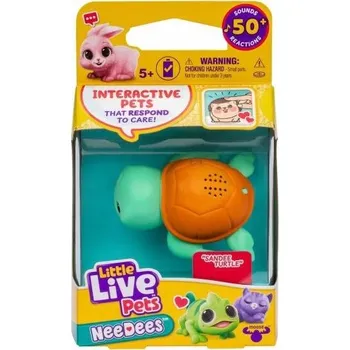 Figurka LITTLE LIVE PETS NEEDEES Interaktivní želvička Sandee, více než 50 zvuků