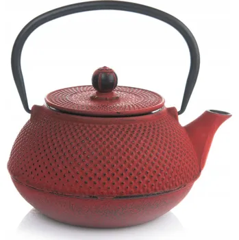 Tradiční litinová Konvice Marco Polo SJ 0,8 l červená