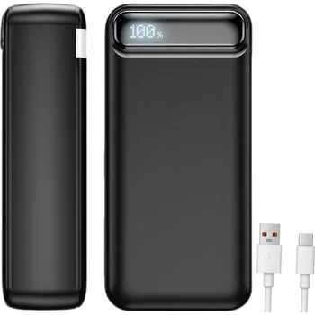 Powerbanka POWERBANK S RYCHLÝM NABÍJENÍM 50000MAH 22.5W USB-C USB-A S KABELEM