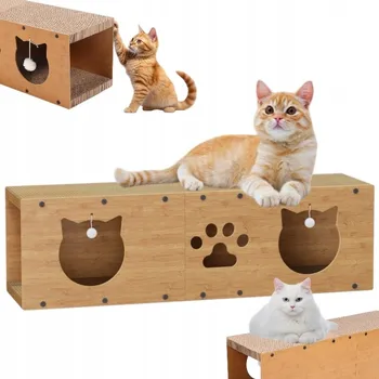 Ecarla Škrabadlo pro kočky nízké, do 60 cm