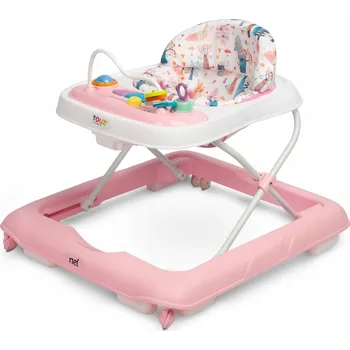 Dětské chodítko Chodítko Toyz růžové klasické se zvuky 6 m+