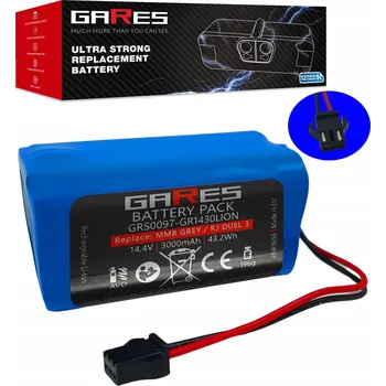 Akumulátor Gares pro Ecovacs Deebot DN622 N79 DH35 10002265 14,4V 3,0Ah