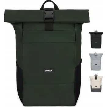 LARKSON Dámský/Pánský Zelený Vodotěsný Batoh s Přihrádkou na Notebook