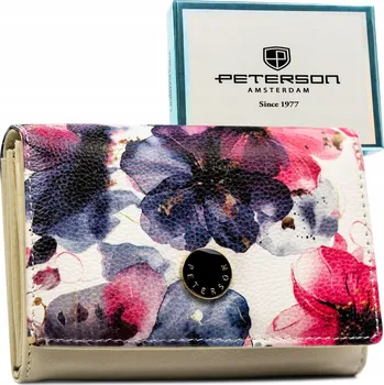 Peterson peněženka z pravé kůže, vícebarevná - dámská