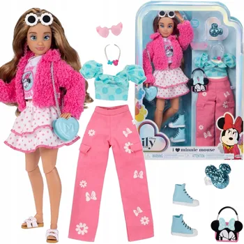 Panenka Jakks Pacific Disney ILY 4ever módní panenka s motivem Minnie Mouse a sadou doplňků 30 cm
