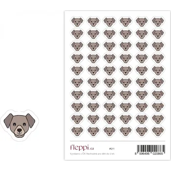 samolepka Fleppi Samolepky Pes