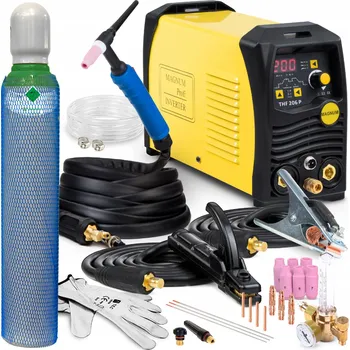 Svářečka INVERTOROVÁ SVAŘEČKA MAGNUM THF 206P MMA TIG DC PULS 230V 200A IGBT HF 4T