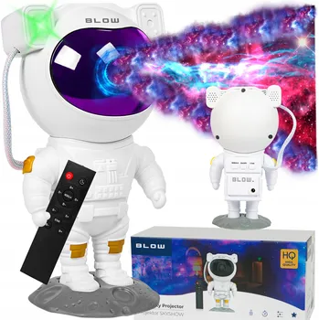 Noční světlo PROJEKTOR NOČNÍ OBLOHY ASTRONAUT LASEROVÁ LAMPičKA PRO DĚTI NOČNÍ LED PROJEKTOR