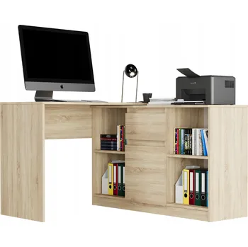 Psací stůl Framire Modern 120 x 120 x 79 cm dub sonoma