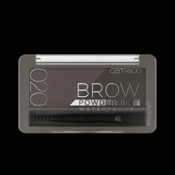 Barva na řasy a obočí Catrice Set na obočí voděodolný 020