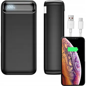 Powerbanka POWERBANKA 50000 mAh 22,5W POWER BANK QC PD USB-C RYCHLÁ BEZPEČNÁ KAPACITNÍ