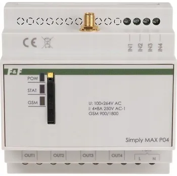 Bezpečnostní kamera Relé F&F 230 V IP20 8 A