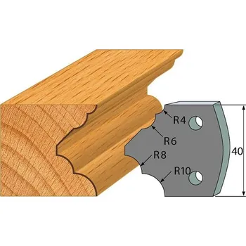 Fréza "IGM profil 126 - pár omezovačů 40x4mm SP"