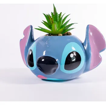 Váza Dekorační Předměty Disney z Lilo & Stitch - 3D váza Stitch - Žádný - vícebarevný