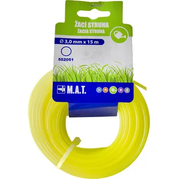 Struna do sekačky M.A.T. GROUP struna 3,0/15m kruh