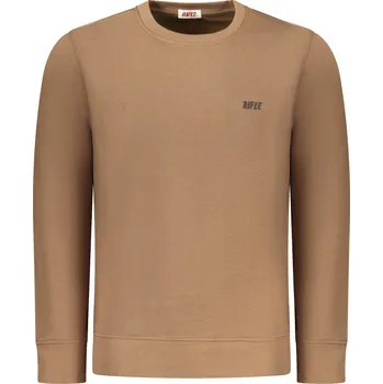 Pánská mikina Pánská hnědá mikina RIFLE Rifle hnědá 3506779