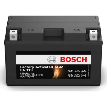 Autobaterie BOSCH AGM - 12 V, 6.5 Ah, 150x66x93