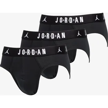 Boxerky Jordan Jhm Flight Cotton Brief 3-Pack Black XL