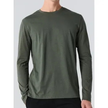 Pánské oblečení Sinsay - Bavlněné tričko Basic - zelená - 647IE-97X - 647IE-97X-3XL