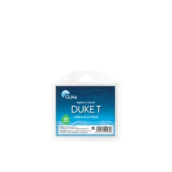 Bazénová chemie GUAa kapkový tester pro měření tvrdosti DUKE T