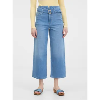 Dámské džíny Orsay Světle modré dámské široké džíny - Dámské Orsay modrá 2691338