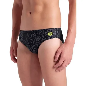 Pánské plavky Arena Performance Monogram Swim Briefs Black M - UK34