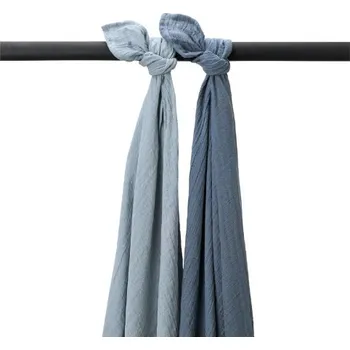 MEYCO mušelínové pleny 2ks Jeans Blue/Indigo