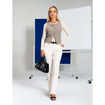 Sinsay - Kostkovaná vesta - vícebarevná - 752FI-MLC - 752FI-MLC-XXL