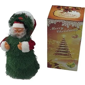 Vánoční dekorace Verk 73848 Santa Claus Tančící vánoční strom 20 cm