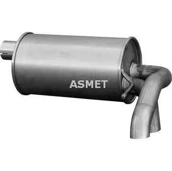Výfukový systém Koncový tlumič výfuku ASMET 03.097