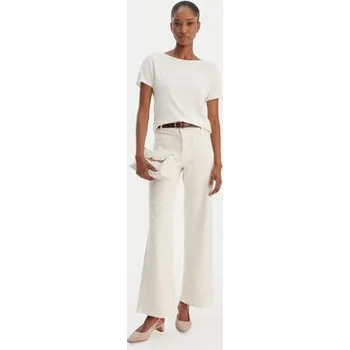 Dámské tričko Marella T-Shirt Fervida 2615971021 Écru Regular Fit S