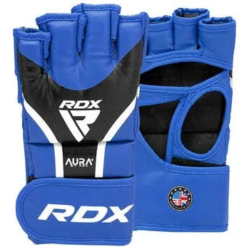Rukavice RDX SPORTS MMA Rukavice RDX Aura Plus T-17 L MODRÁ