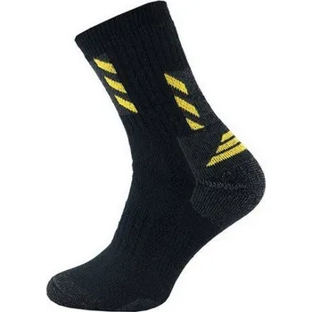 Dámské a pánské ponožky NOVIA | Thermo froté EXTREME 1224 žlutá 26-27