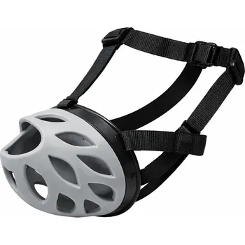 Obojek pro psa Nuxie 3556 Flexibilní psí náhubek vel. M, šedý