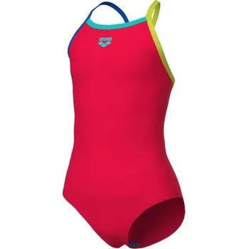 Dívčí plavky Arena Light Drop Solid Pink 140cm