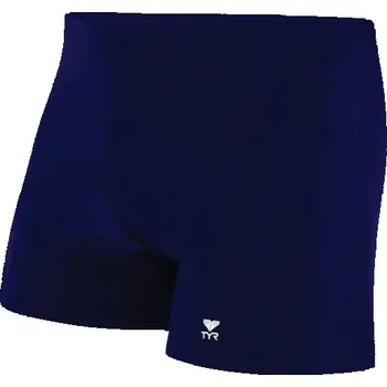 Pánské plavky Tyr Solid Boxer Navy XS - UK30