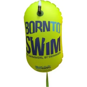 BornToSwim Swimmer's Tow Buoy Žlutá