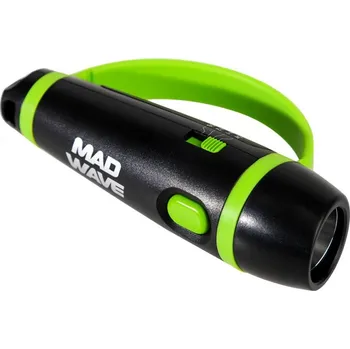 Mad Wave Electronic Whistle Černá/zelená