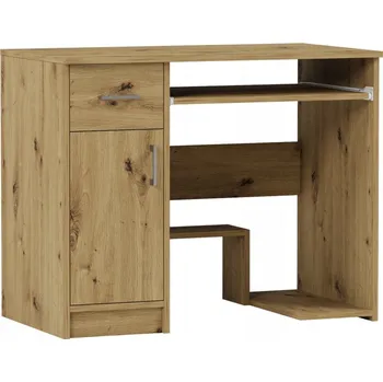 Obdélníkový psací stůl Framire 90 x 50 x 73 cm dub artisan