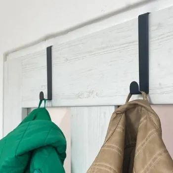 Věšák Dveřní věšák DOVE černý