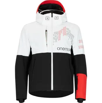 OneMore lyžařská bunda 101 - INSULATED SKI JACKET PRINTED OLIMPIC 2025/2026 Bílá M Pánské