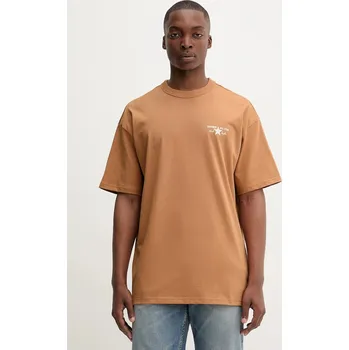 Bavlněné tričko Converse 10027997.A04 oranžová 22X, vel. XXL