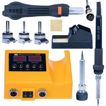 Páječka PÁJECÍ STANICE 2V1 HOT-AIR PÁJEČKA SILNÁ ROSFIX ORANŽOVÁ HUSKY VÝKON 660 W