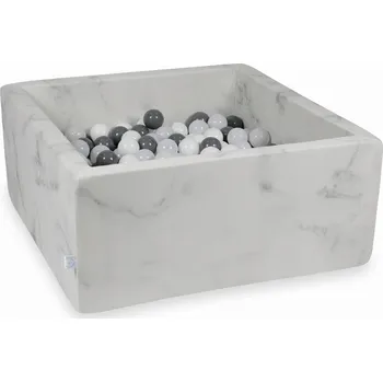 Suchý bazén Suchý bazén s míčky Mimii Mramor 90 x 40 cm