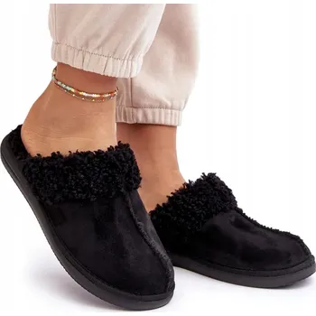 Dámské pantofle PANTOFLE KLASICKÉ INBLU EK000010 ČERNÉ 37