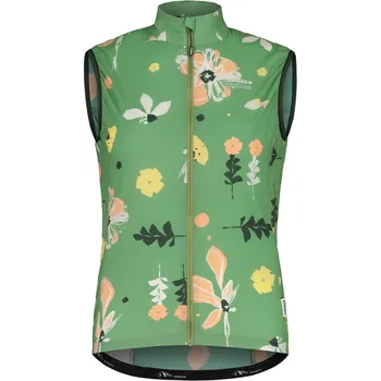 Cyklistická vesta Maloja cyklistická vesta SeisM. Printed Vest 2024 Tyrkysová M Dámské