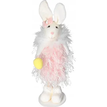Velikonoční dekorace ZAJÍC ZAJÍČEK VELIKONOČNÍ FIGURKA HOLČIČKA