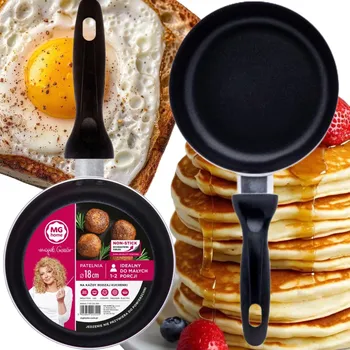 Pánev Pánev na vejce a lívance MG Home s nepřilnavým povrchem, kulatá, 18 cm