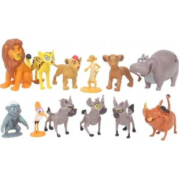 Figurka SADA FIGUREK Lví král LVI HLÍDKA BUNGA HYENY KION TIMON PUMBA ONO
